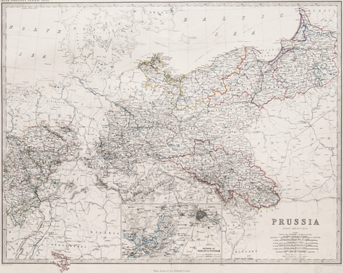 Prussia

[inset map of Berlin and Potsdam] 1861